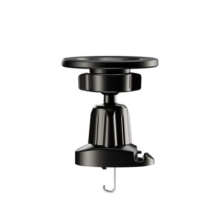 Uniwersalny, magnetyczny uchwyt samochodowy na telefon komórkowy eXc FLAT, czarny