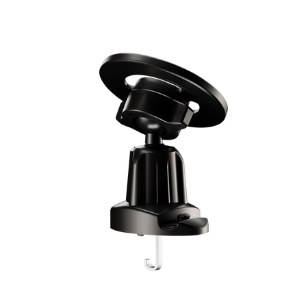 Uniwersalny, magnetyczny uchwyt samochodowy na telefon komórkowy eXc FLAT, czarny