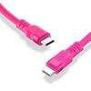 Kabel USBC-USBC eXc WHIPPY Pro 0.9m,cukierkowy róż