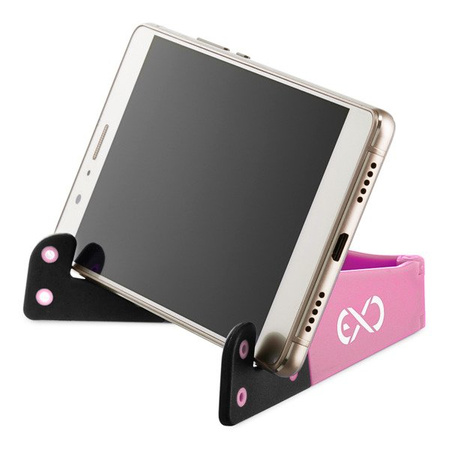 Stojak na telefon/tablet eXc EASY jasny różowy