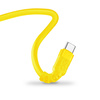 Kabel USBC-USBC eXc WHIPPY Pro 0.9m,dojrzała cytryna