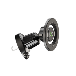 Uniwersalny, magnetyczny uchwyt samochodowy na telefon komórkowy eXc FLAT, czarno-grafitowy