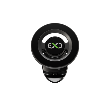 Uniwersalny, magnetyczny uchwyt samochodowy na telefon komórkowy eXc FLAT, czarno-grafitowy