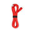 Kabel USBC-USBC eXc WHIPPY Pro 2m,krwista czerwień