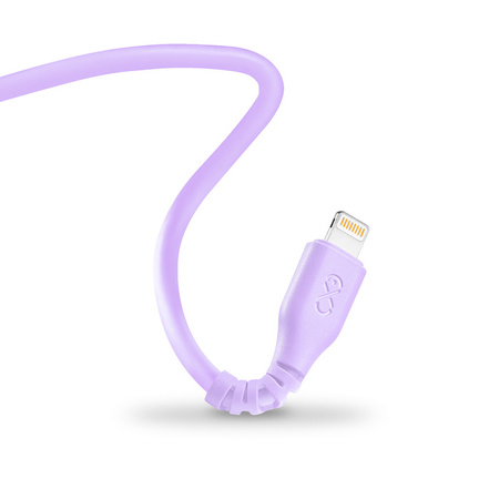 Kabel USBA-Lightning eXc BASIC 1.2m,liliowy