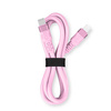 Kabel USBC-USBC eXc WHIPPY Pro 0.9m,pudrowy róż
