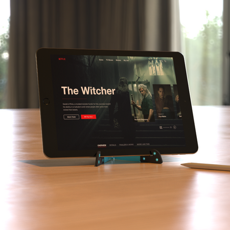 Stojak na telefon/tablet eXc EASY jasny niebieski