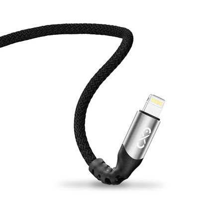 Kabel USBA-Lightning eXc BRAID 1.2m,czarny