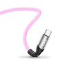 Kabel USBA-USBC eXc BRAID 1.2m,jasno różowy