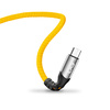 Kabel USBA-micro USB eXc BRAID 1.2m,żółty