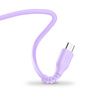 Kabel USBA-micro USB eXc BASIC 1.2m,liliowy