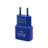 Uniwersalna ładowarka sieciowa eXc SLIM, 1x USB-A QC + 1x USB-C PD, 20W, granatowa