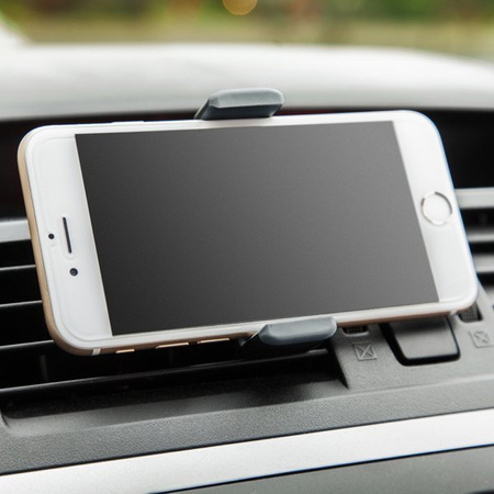 Uniwersalny uchwyt samochodowy na telefon komórkowy eXc AIR,czarno-szary