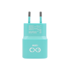 Uniwersalna szybka ładowarka sieciowa eXc SLIM, 1x USB-A QC + 1x USB-C PD, 20W, miętowa