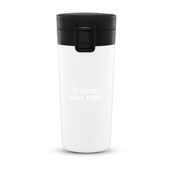 Kubek termiczny eXc KEEP, 380ml, biały