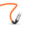 Kabel USBA-USBC eXc BRAID 1.2m,pomarańczowy