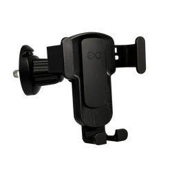 Uniwersalny uchwyt samochodowy na telefon komórkowy eXc GRAVITY, czarny